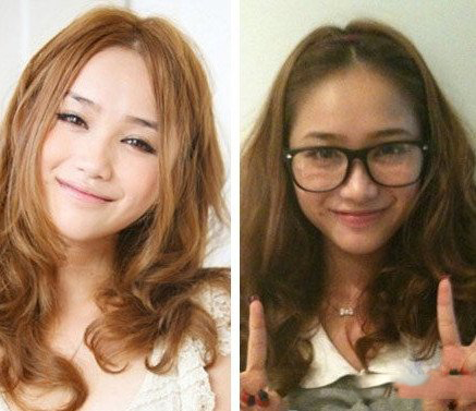 付梦妮整容前后 原来的大胖脸变尖脸了 付梦妮整容前后 原来的大胖脸变尖脸了