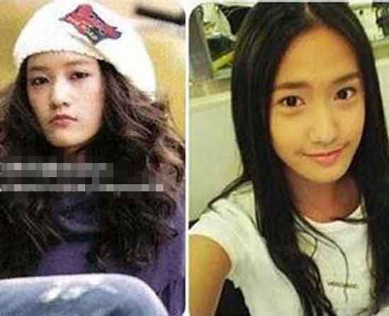 少女时代允儿整容前不忍直视图片 被称“只惊不艳”