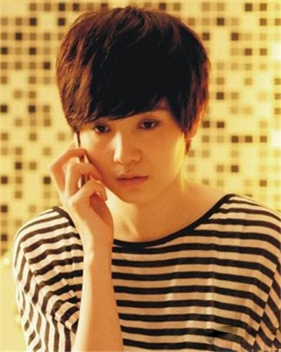 宋佳短发图片大全 干练大气掀起短发风潮