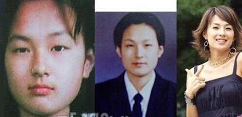 蔡妍整容前后照片差别大 疑似两次整容都失败