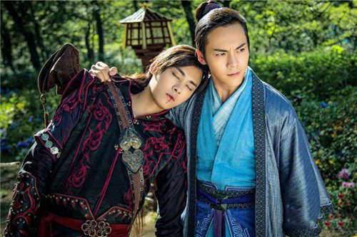 陈伟霆古剑奇谭剧照 陈伟霆演大师兄获女观众芳心