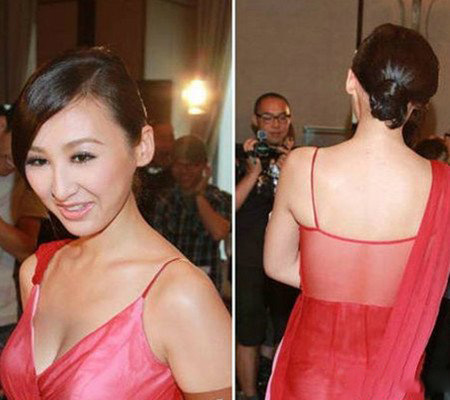 高海宁大尺度全透明装出席活动 大秀性感傲人事业线