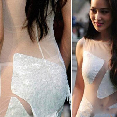 张馨予全透视照片 曝光张馨予露全乳开始走性感路线