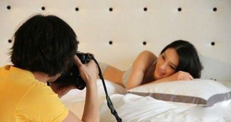 甘婷婷私房照曝光 甘婷婷被大赞性感揭裸模拍摄过程