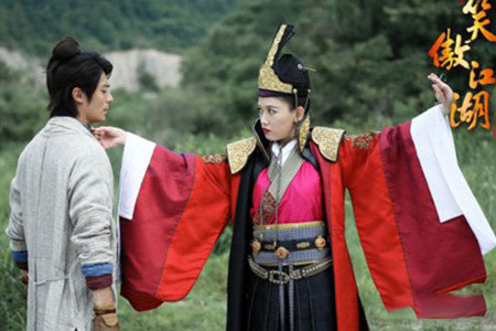 霍建华笑傲江湖戏内戏外身心俱受虐 与娄艺潇恋情遭曝光