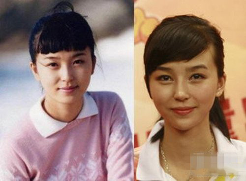 姚星彤整容对比照 从小家碧玉整成了洋妞