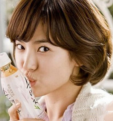 宋慧乔短发造型图片欣赏 诠释优雅女神范