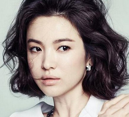 宋慧乔短发造型图片欣赏 诠释优雅女神范