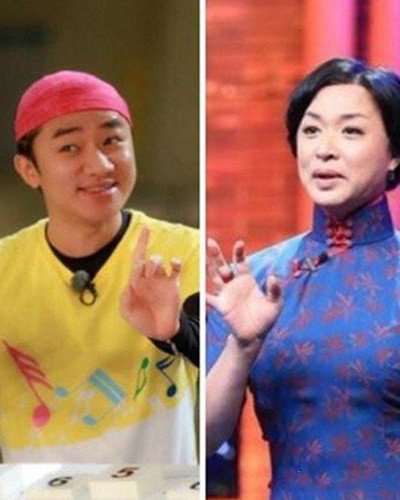 王祖蓝模仿金星秀照片曝光 网友齐赞模仿完美！