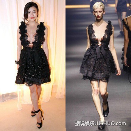 恋爱中的女人：陈妍希尺度变大 穿假透视装深V开到肚子