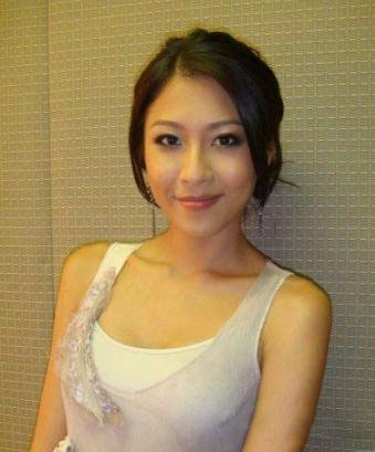 美女陈敏之现场的美图 陈敏之在香港多年的演艺路