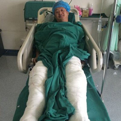 吴京受伤原因曝光 疑似有不再接拍动作片退出娱乐圈的打算