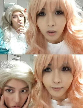 盘点金希澈女装图片 扮相美哭众网友 盘点金希澈女装图片 扮相美哭众网友