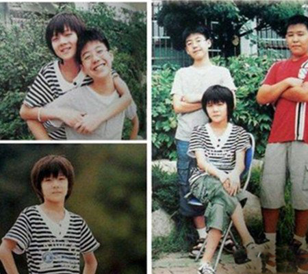 吴世勋小时候照片曝光 被网友称赞从小萌到大
