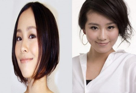 张静初和江一燕对比照 江一燕称拼不过张静初不后悔