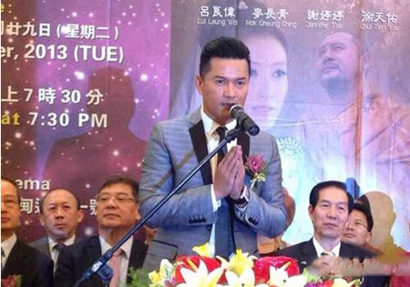 吕良伟图片年轻依旧 分享防腐秘密：做善事心灵纯净