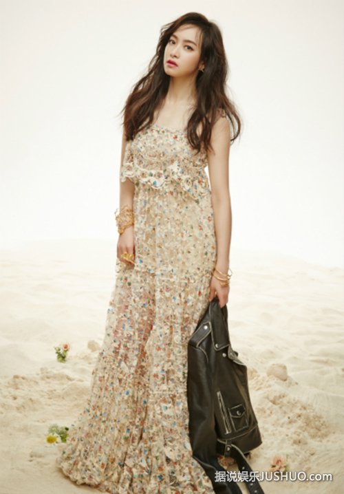 宋茜时尚大片曝光 化身美人鱼楚楚可怜