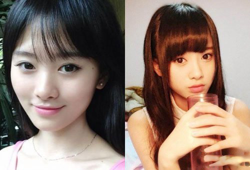 鞠婧祎黑历史：SNH48鞠婧祎整容前后差很大