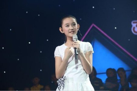 中国新声代蒋依依图片 00后一展歌喉惊艳观众和评委 中国新声代蒋依依图片 00后一展歌喉惊艳观众和评委