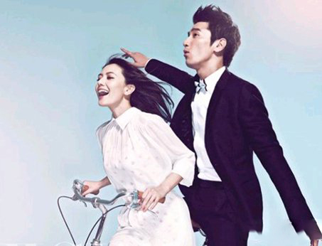 高圆圆与老公赵又廷图片观赏 赵又廷高圆圆甜蜜恩爱小夫妻