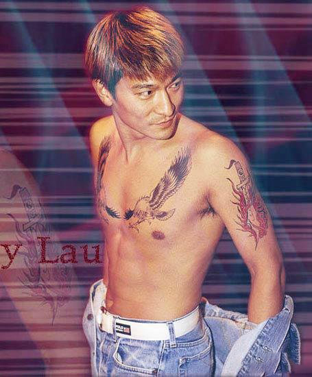 揭秘刘德华纹身照 演过的电影都有哪些