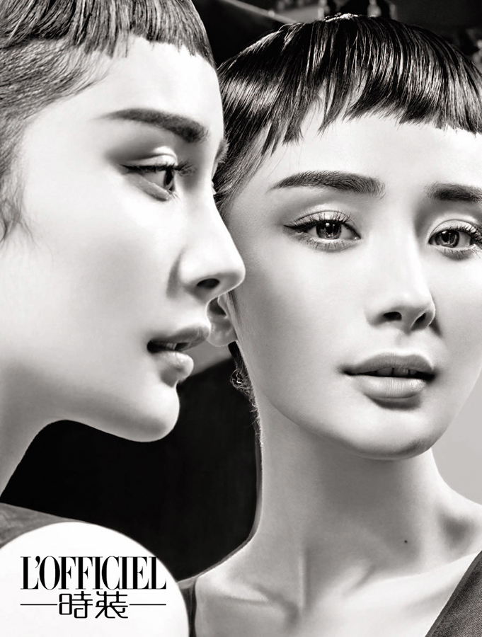 辣妈杨幂再登《时装》封面 最新写真大走复古风