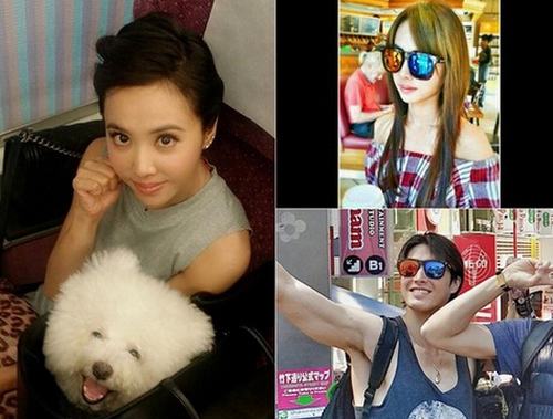 天后蔡依林(jolin)和小3岁的男友锦荣(viviandawson)当年因合拍mv《玩