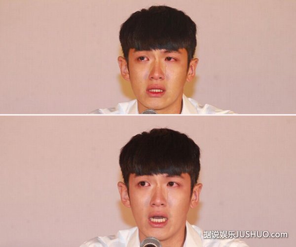 柯震东道歉会 深鞠躬眼眶泛红