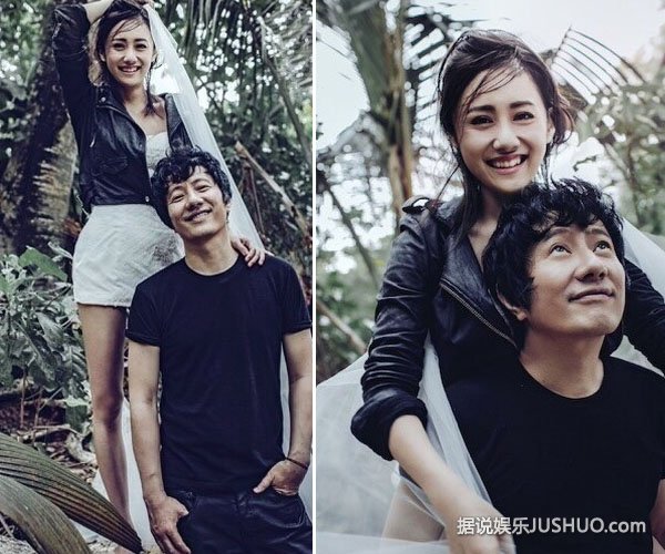 刘云为老公郑钧庆生晒两人亲密照