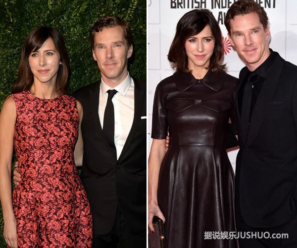 实际上,在苏菲·亨特之前,本尼迪克特·康伯巴奇曾有过多任女友,他跟