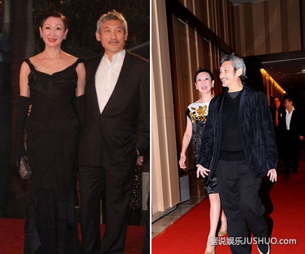 徐克与小30岁女友甜蜜电影秀恩爱