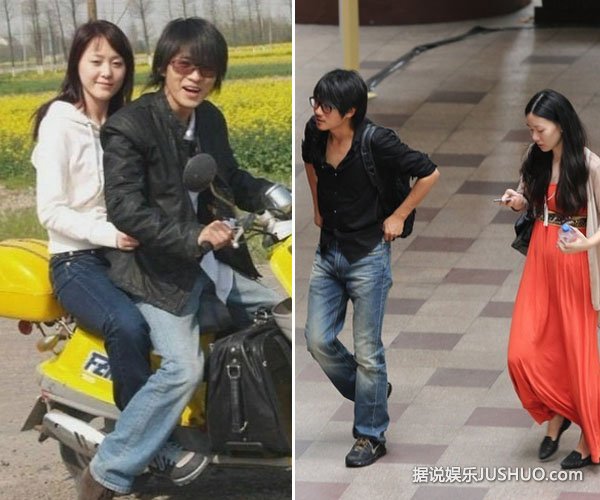 韩寒携娇妻金丽华低调现身演唱会