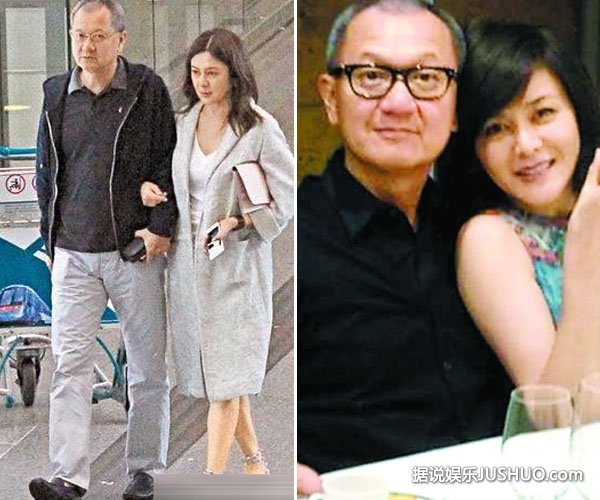 关之琳与富商男友陈泰铭浪漫用餐