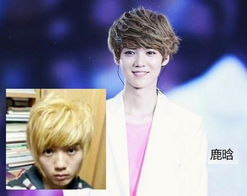 鹿晗竟是杀马特鹿晗出道前后对比照曝光与男神一词毫无关联