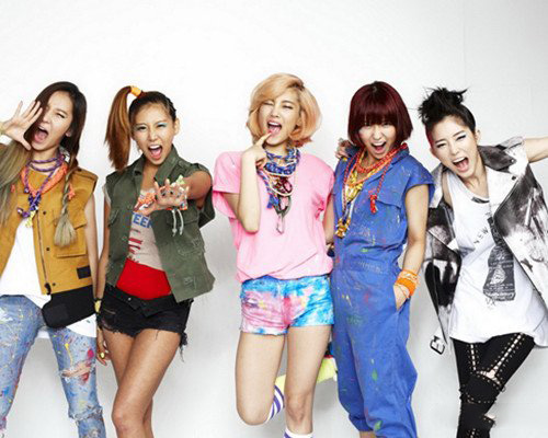 韩国女子组合fiestar是由队长jei(金珍熙)以及成员曹璐,cheska,惠美