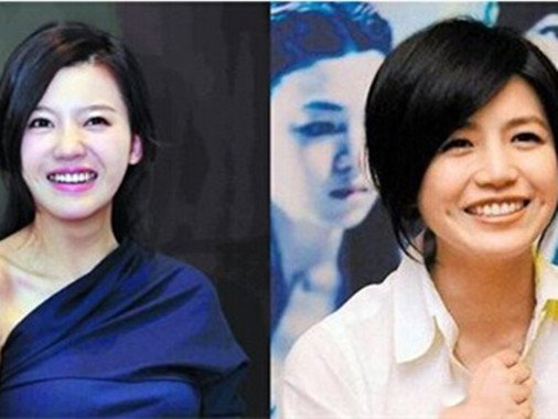 杨子珊和陈妍希对比图 二人被曝像孪生姐妹