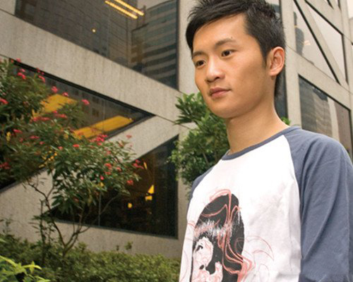 交老外男友林一峰与同性同居生活曝光